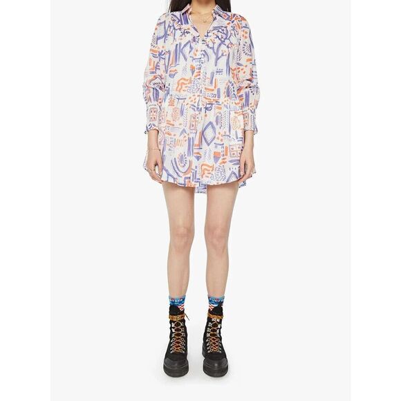 NWOT $499 MOTHER DENIM The Love Dearly Dress size Small - Picture 2 of 6